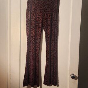 Warrior Within Velvet Flare Slim Bell Pants